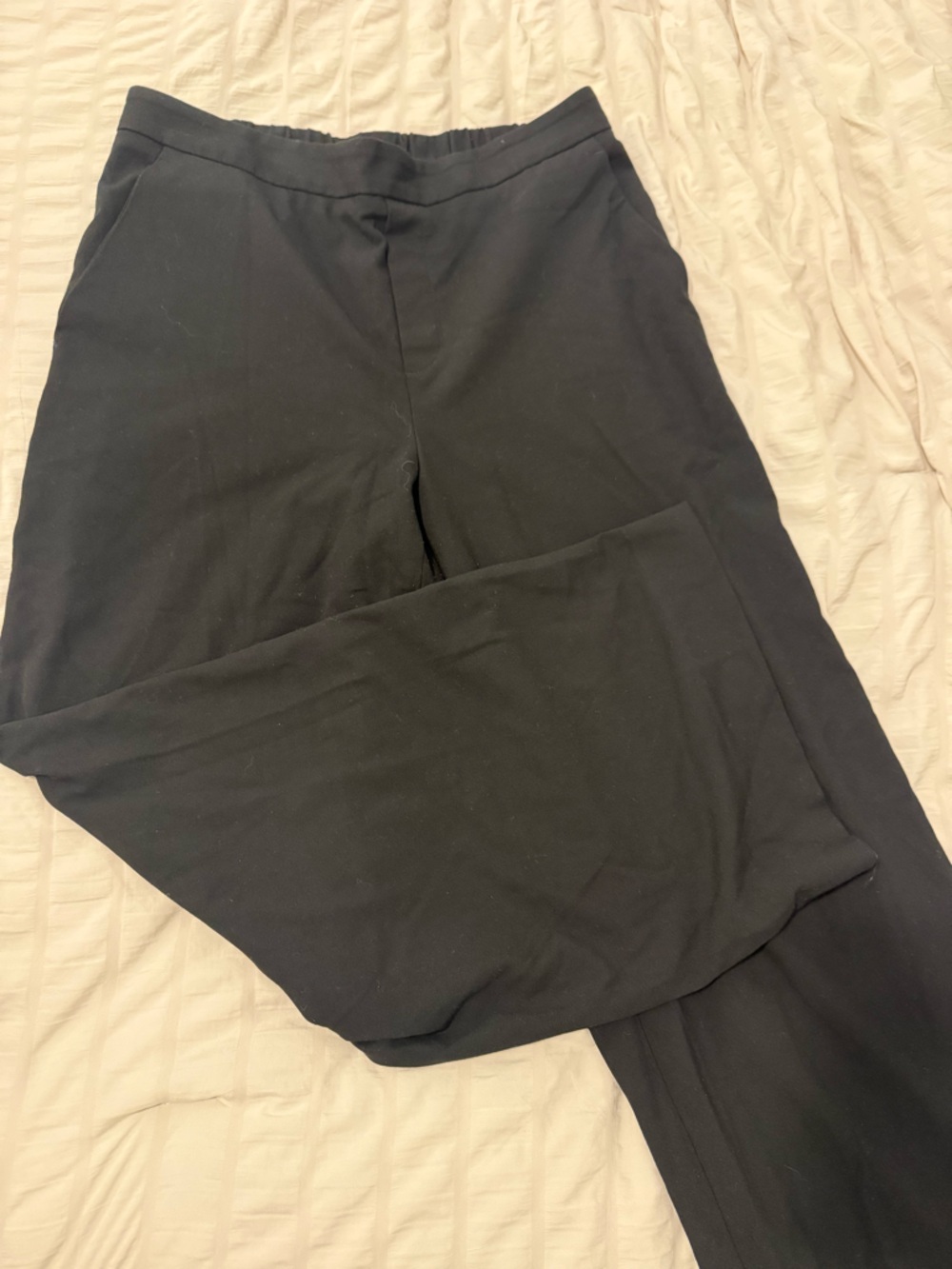 Banana Republic Black Hayden Wide Leg Pants